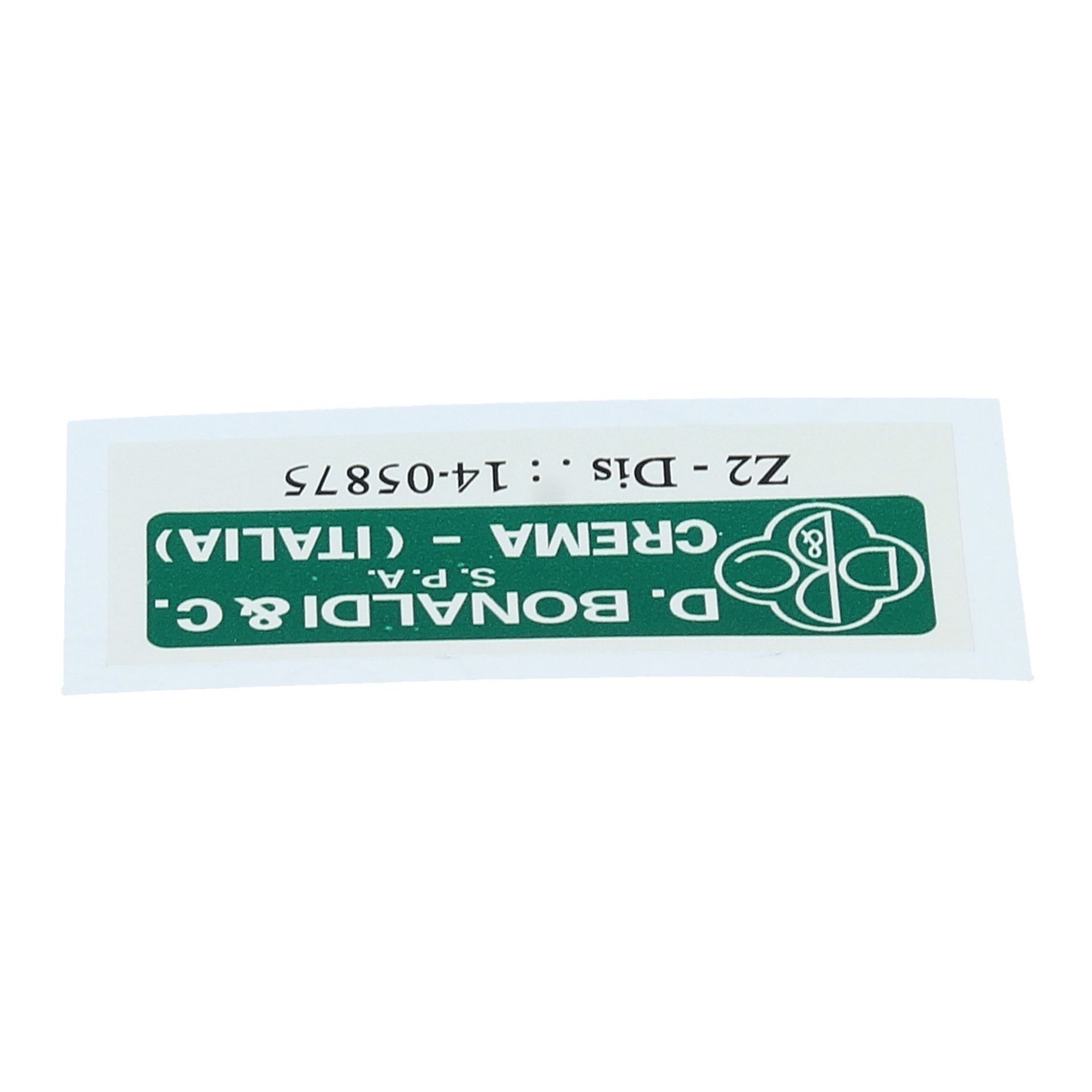 Servo Sticker Green (D.Bonaldi)