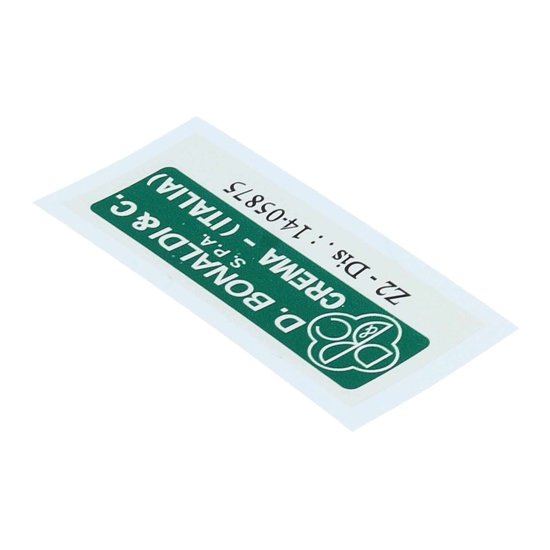 Servo Sticker Green (D.Bonaldi)