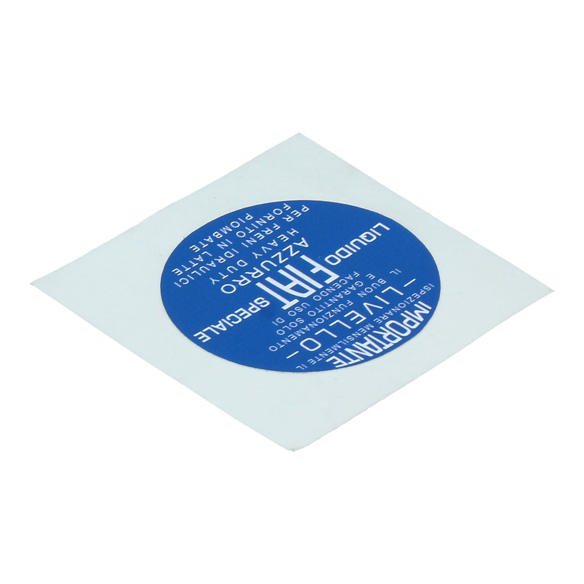 Livello Brake Fluid Reservoir Sticker