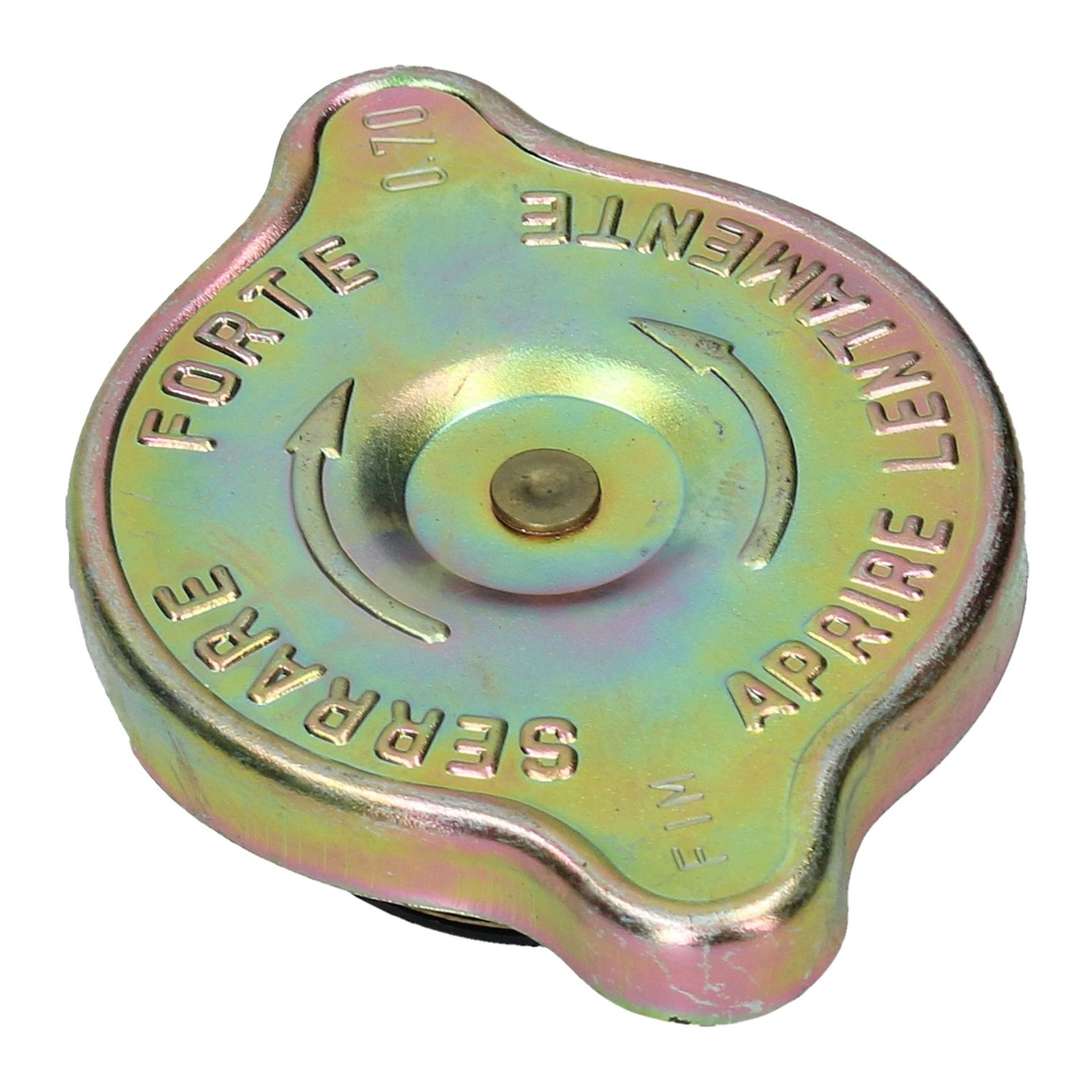 Radiator Cap FIM Large 0.7 Gold