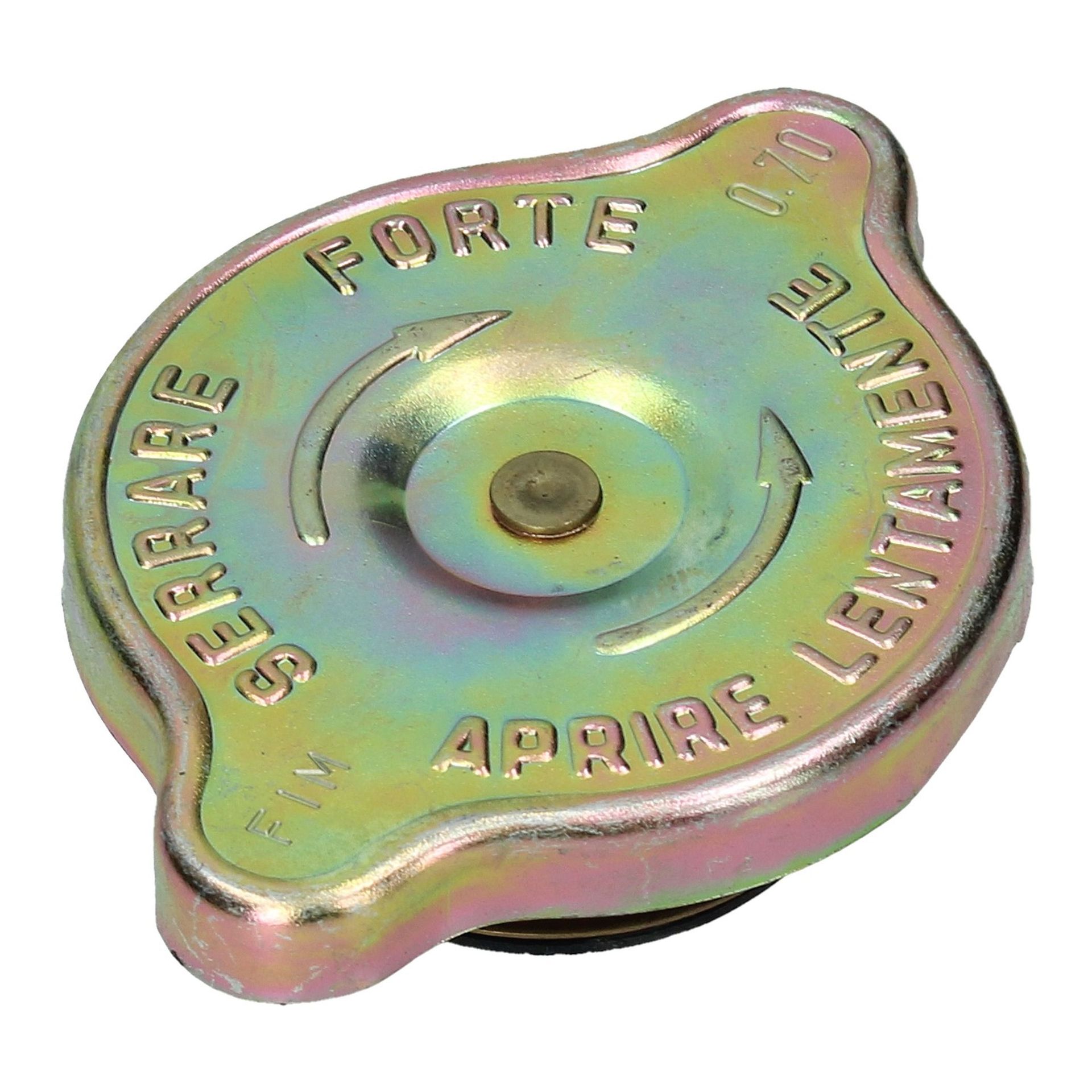 Radiator Cap FIM Large 0.7 Gold