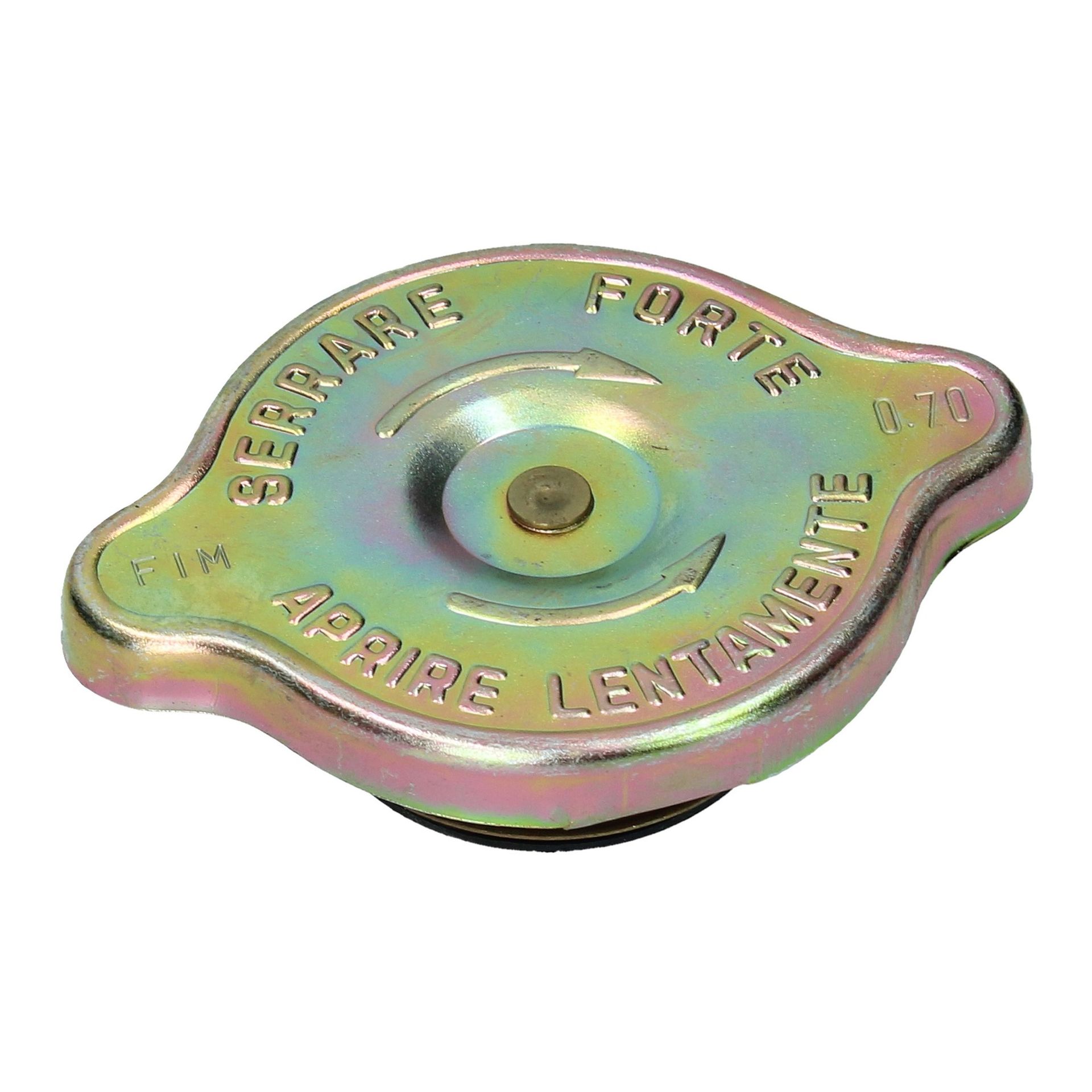 Radiator Cap FIM Large 0.7 Gold