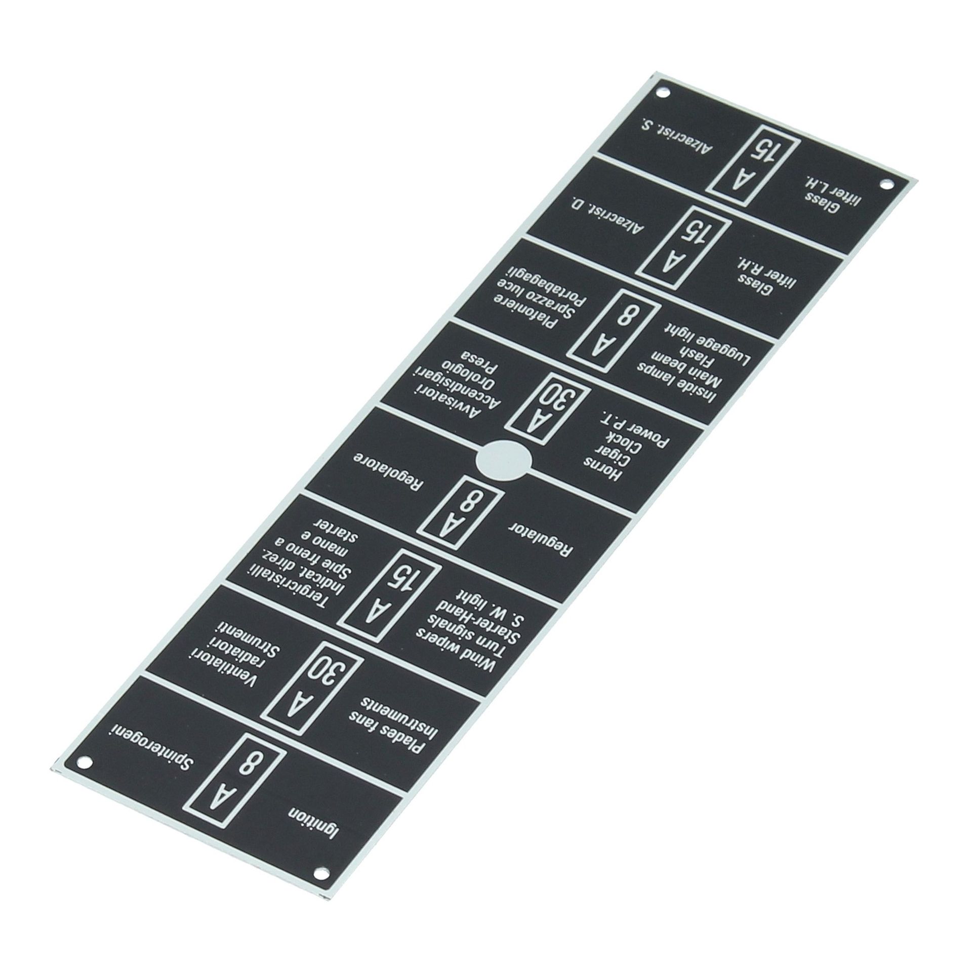 Fuse Box Tag Pair 330