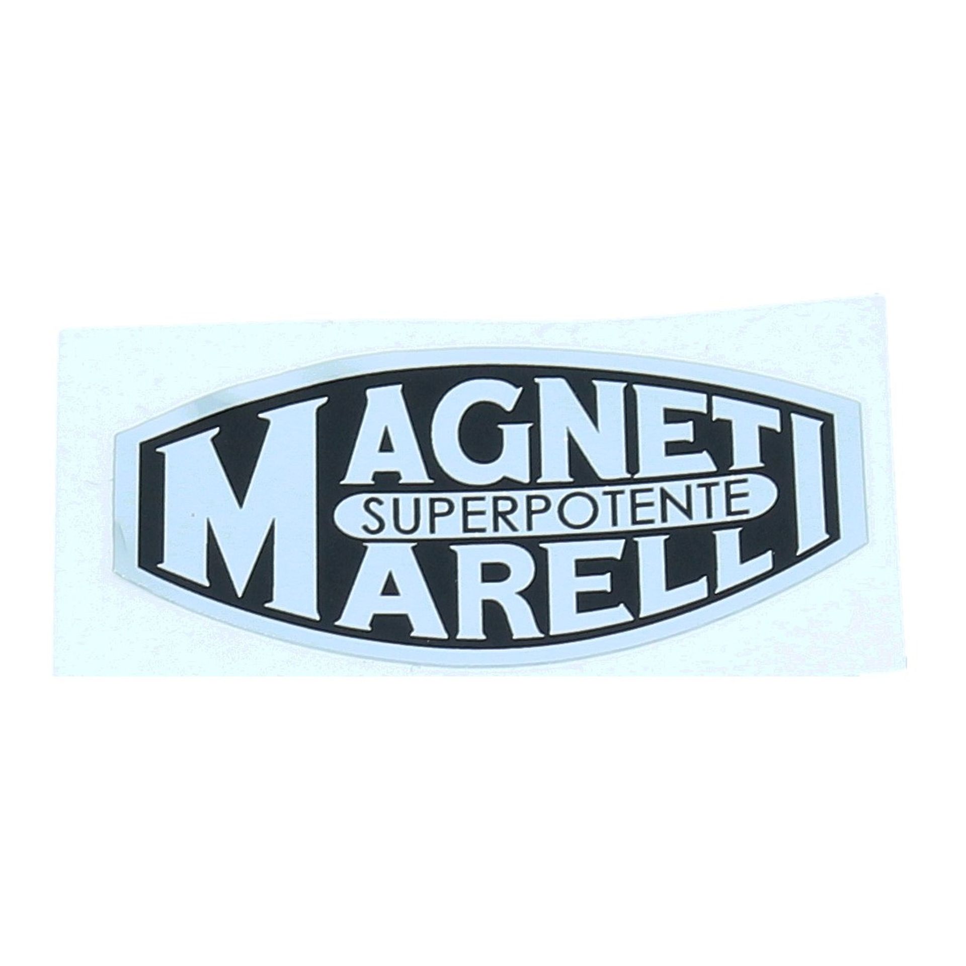 Ignition Coil Sticker Oval Foil