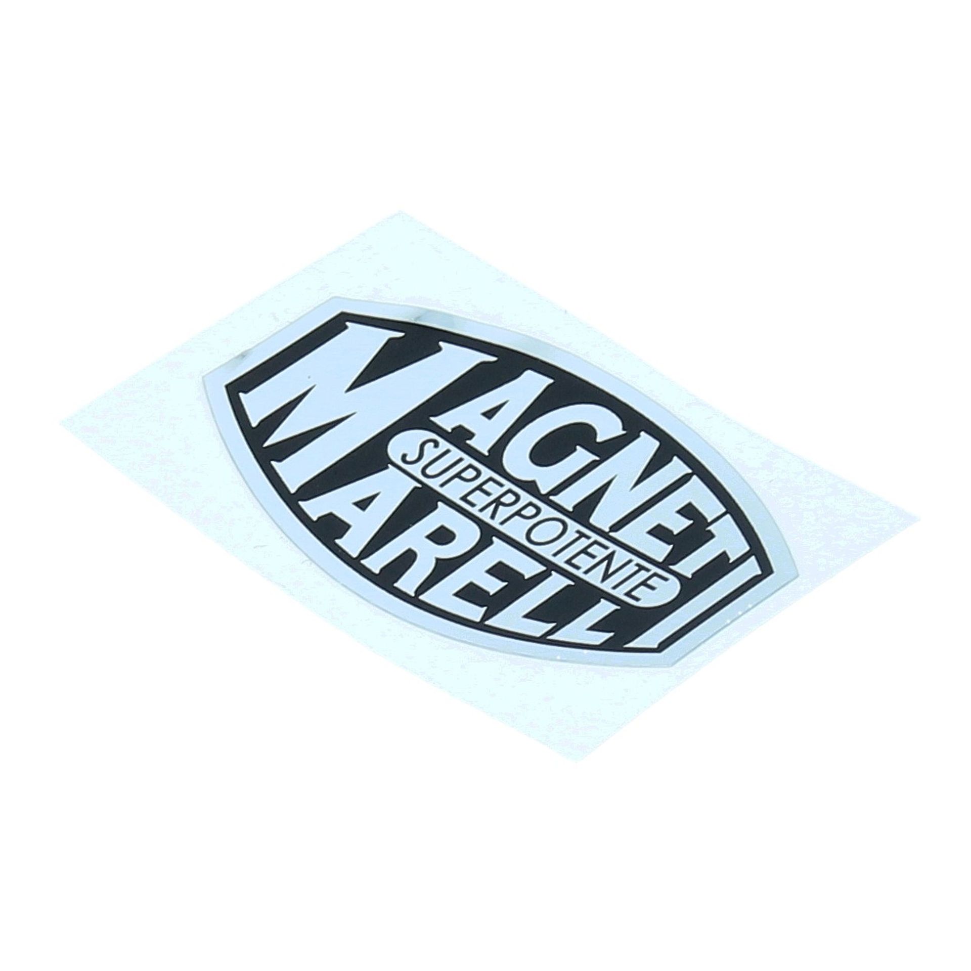 Ignition Coil Sticker Oval Foil