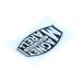 Ignition Coil Sticker Oval Foil