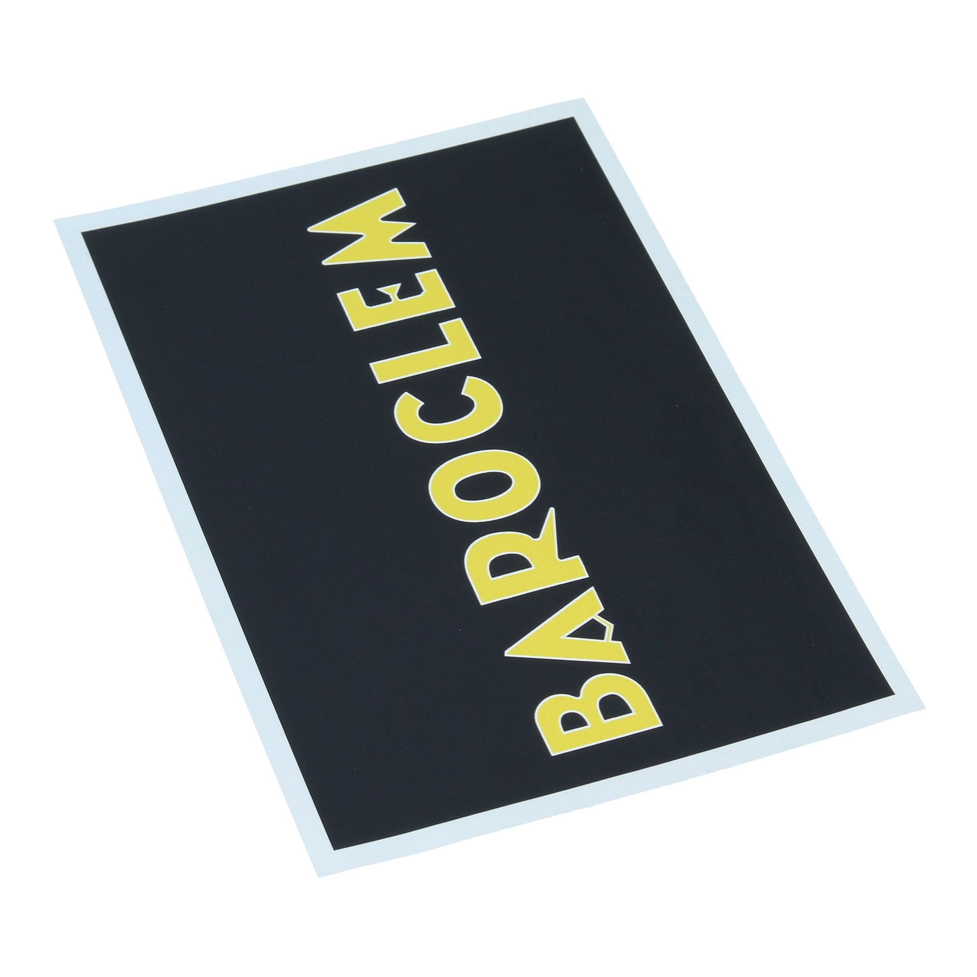 Baroclem Battery Sticker