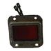 Red Rectangular Door Light