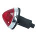 Tail Lights Chromed Steel Large Red 250