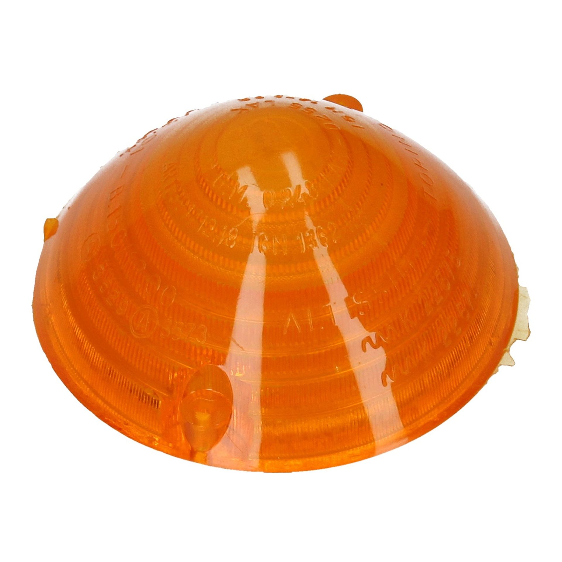 Large Orange Light Lens 250