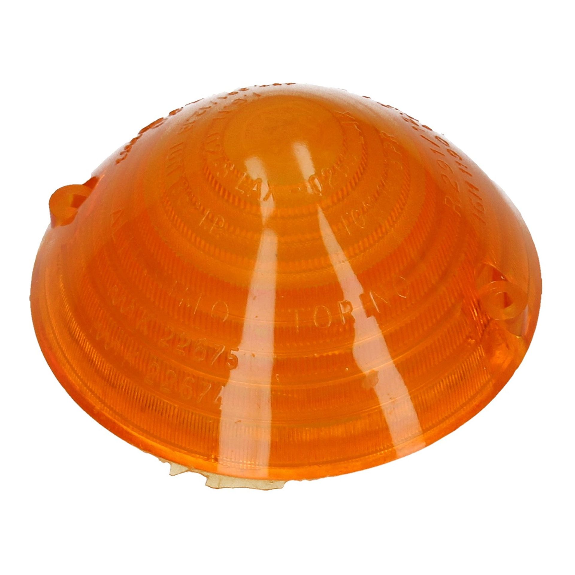 Large Orange Light Lens 250