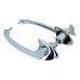 Chrome Outer Door Handle Set SWB