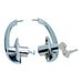 Chrome Outer Door Handle Set X 2 SWB
