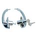 Chrome Outer Door Handle Set SWB