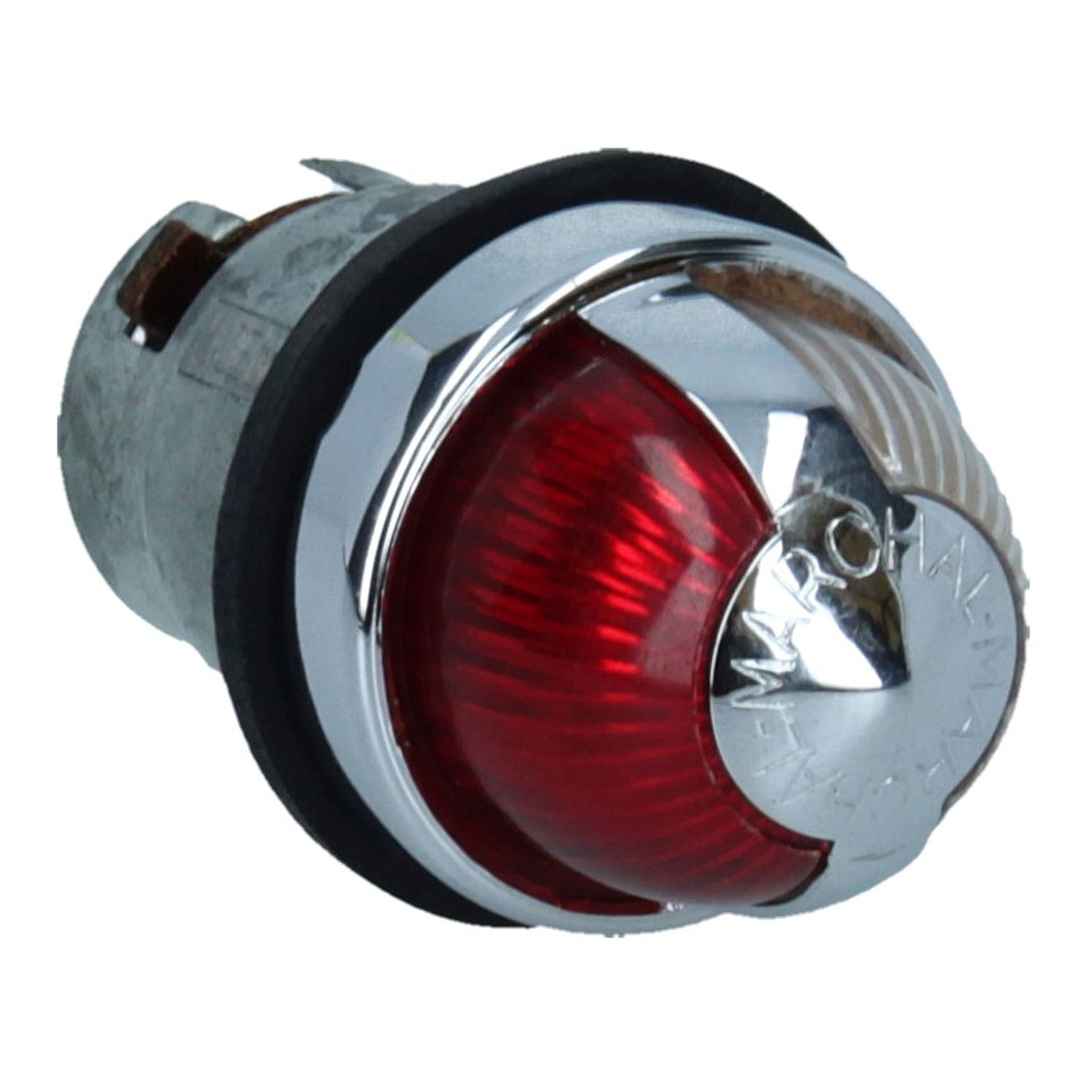 Marchal Side Lamp Red&White