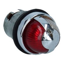 Marchal Side Lamp Red&White