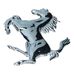 Badge Prancing Horse Chromed 110mm Height