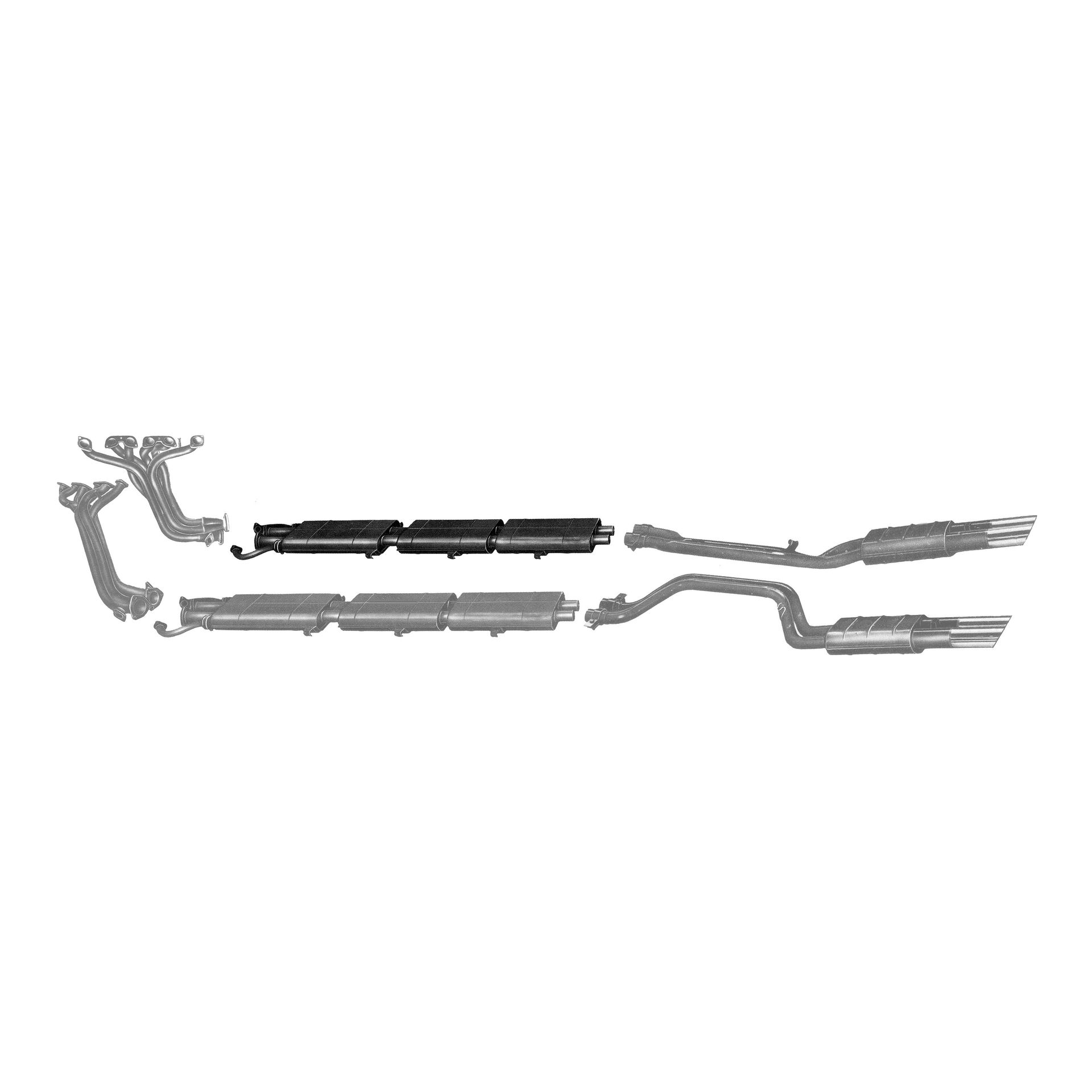 Centre Silencer RH 400GT/Auto/i