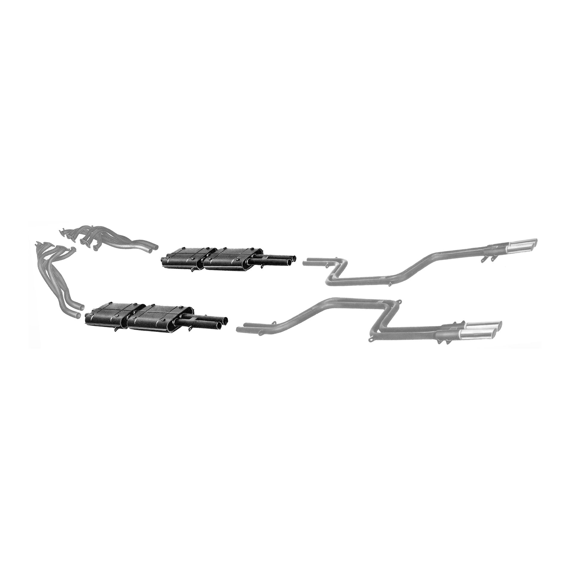 Centre Silencer 330 GTC/S & 365 GTC/S/GT2+2 (2 Pieces Required)