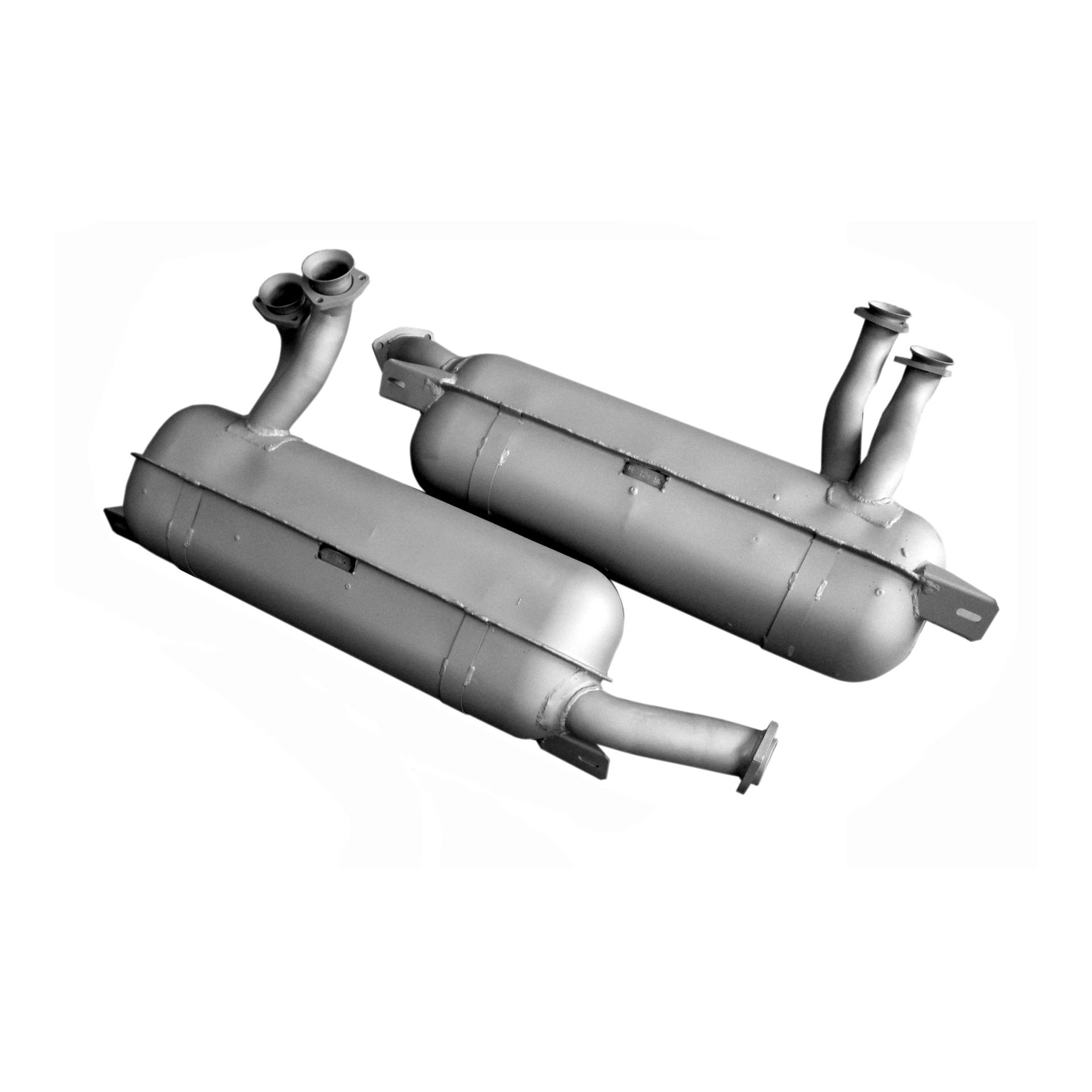 Centre Silencers (Upper+Lower) Testarossa Non-Cat