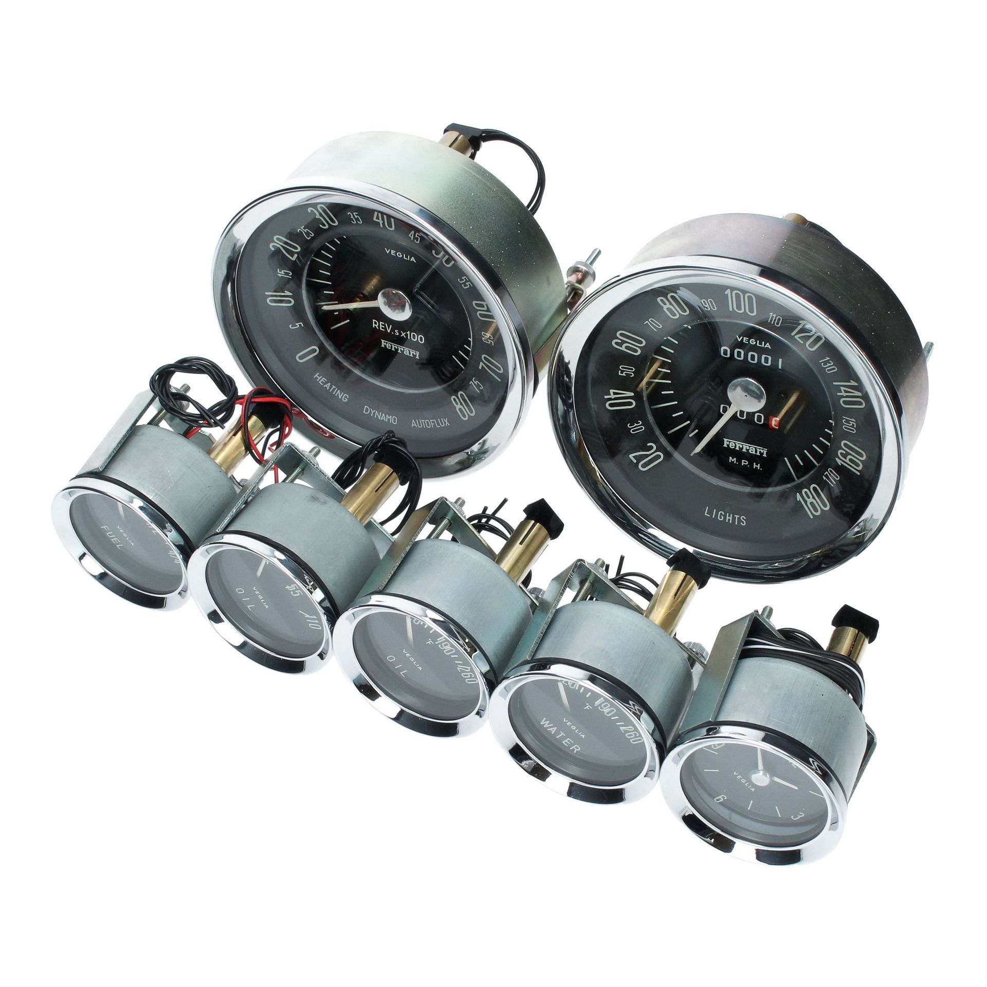 Instrument Set 250 SWB (English/MPH/Farenheit)