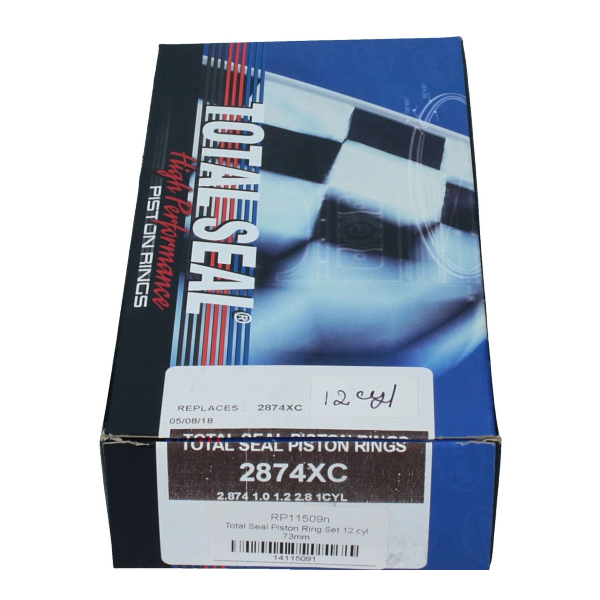 Total Seal Piston Ring Set 12 Cyl 73mm