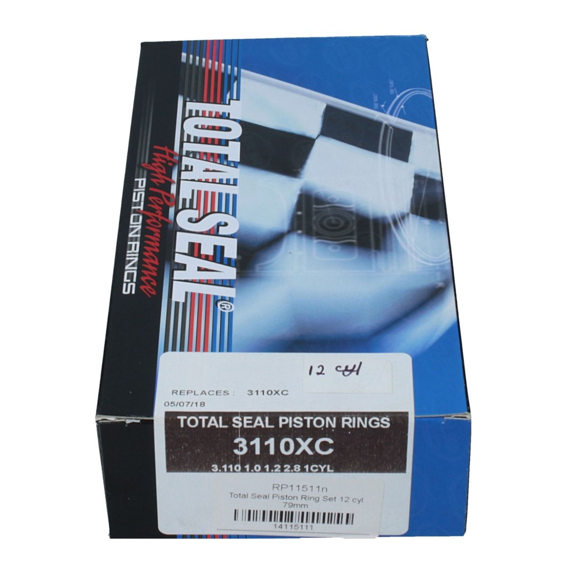 Total Seal Piston Ring Set 12 Cyl 79mm