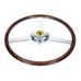 Steering Wheel 250 MM (complete with hub and horn button)