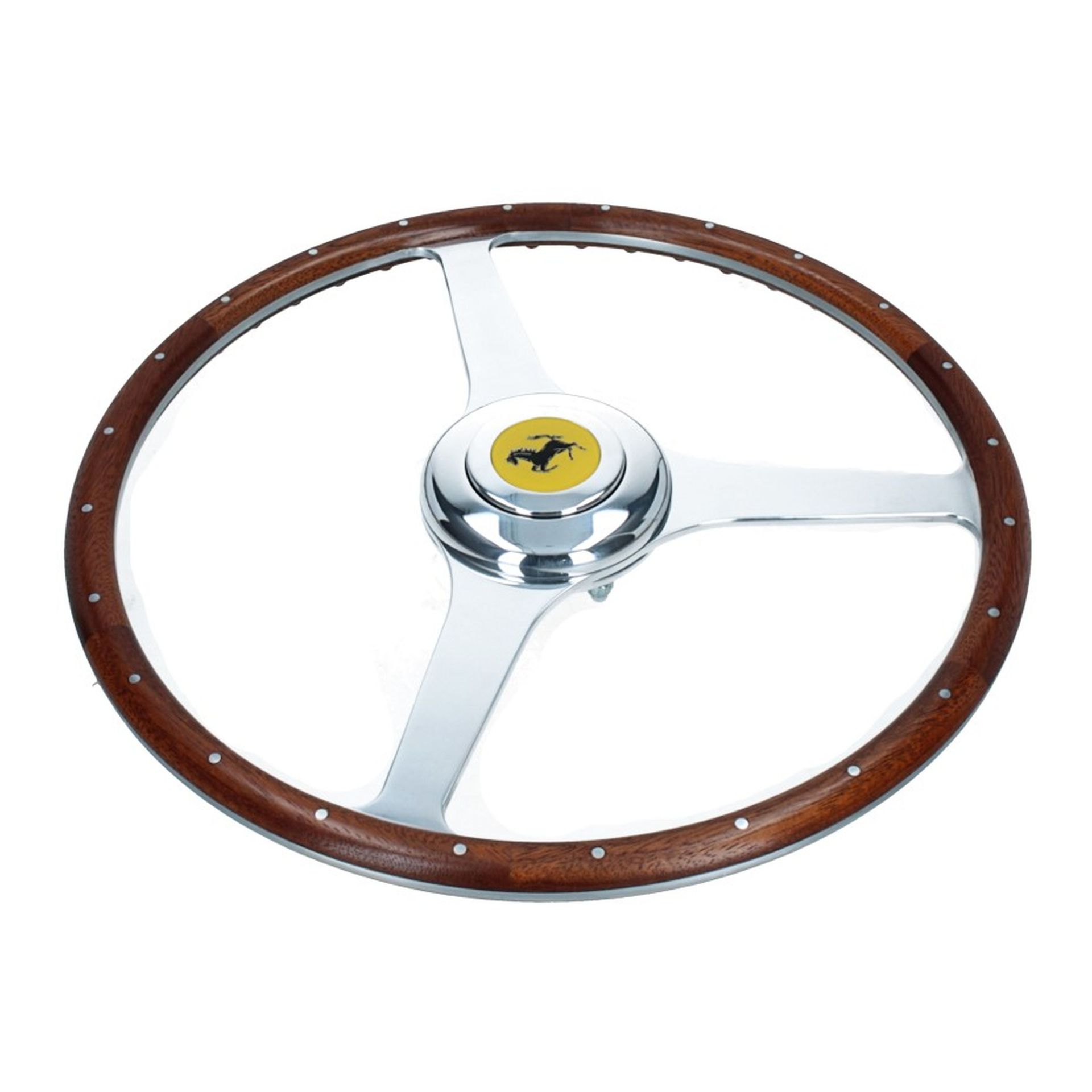 Steering Wheel 250 MM (complete with hub and horn button)