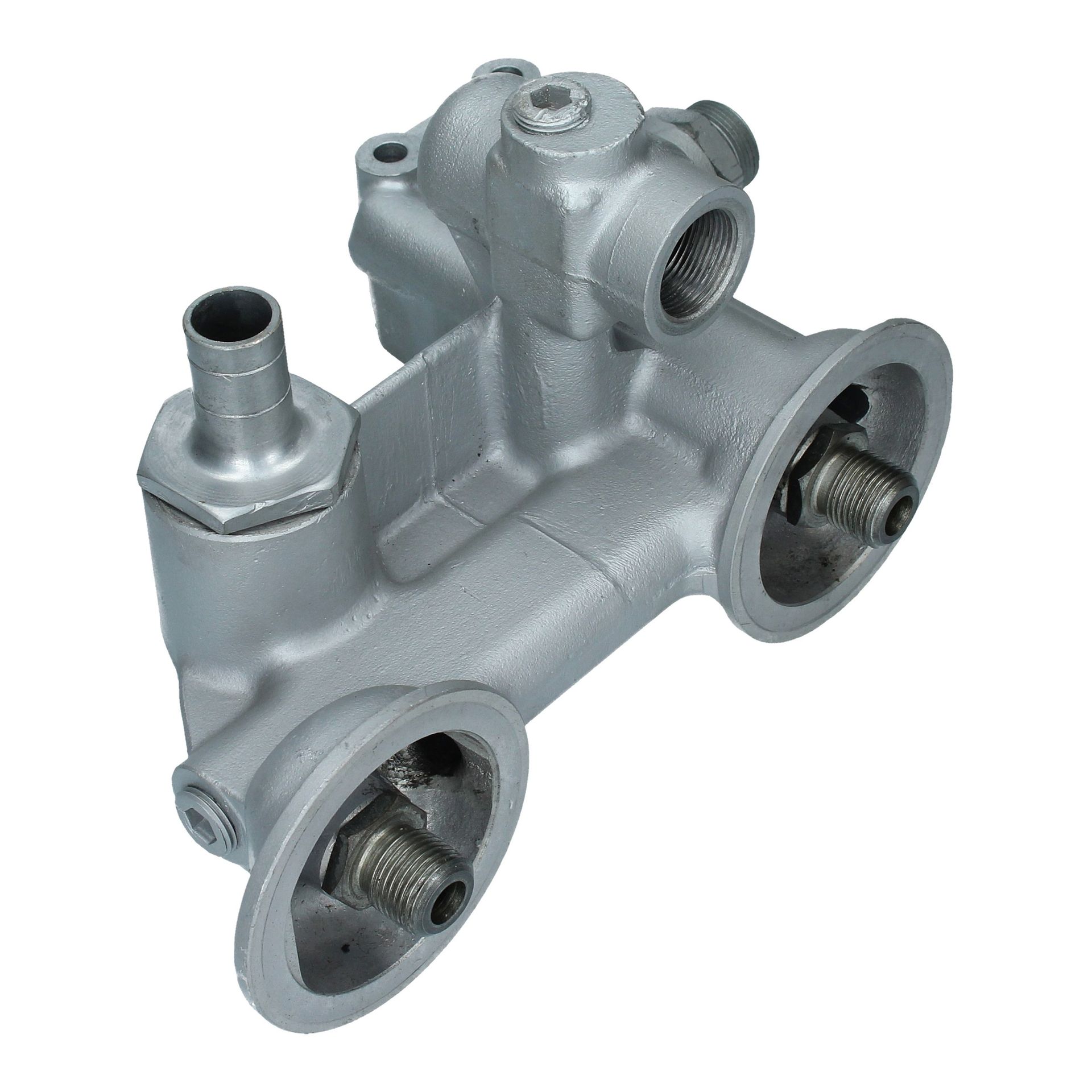 Twin Oil Filter Housing with PRV