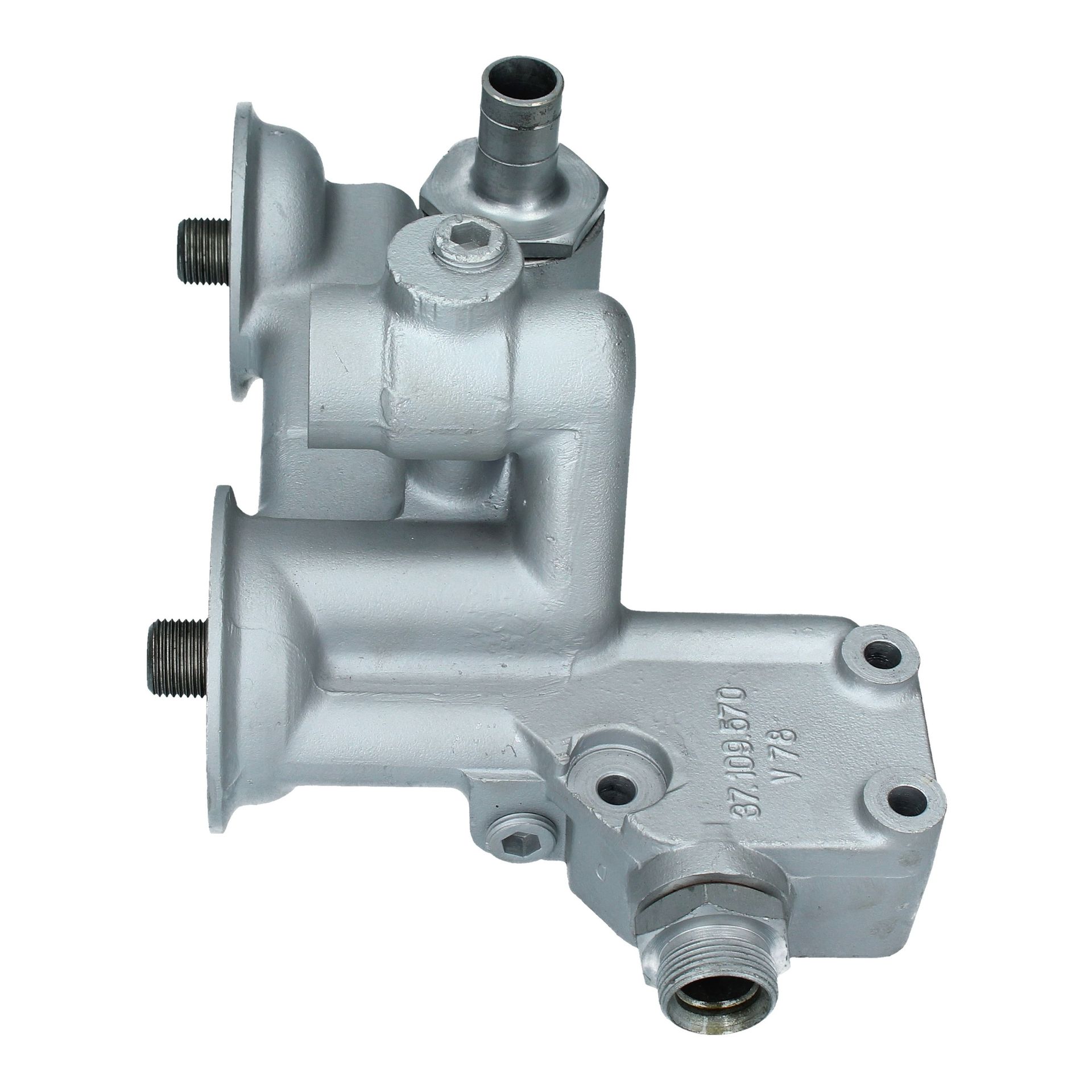 Twin Oil Filter Housing with PRV