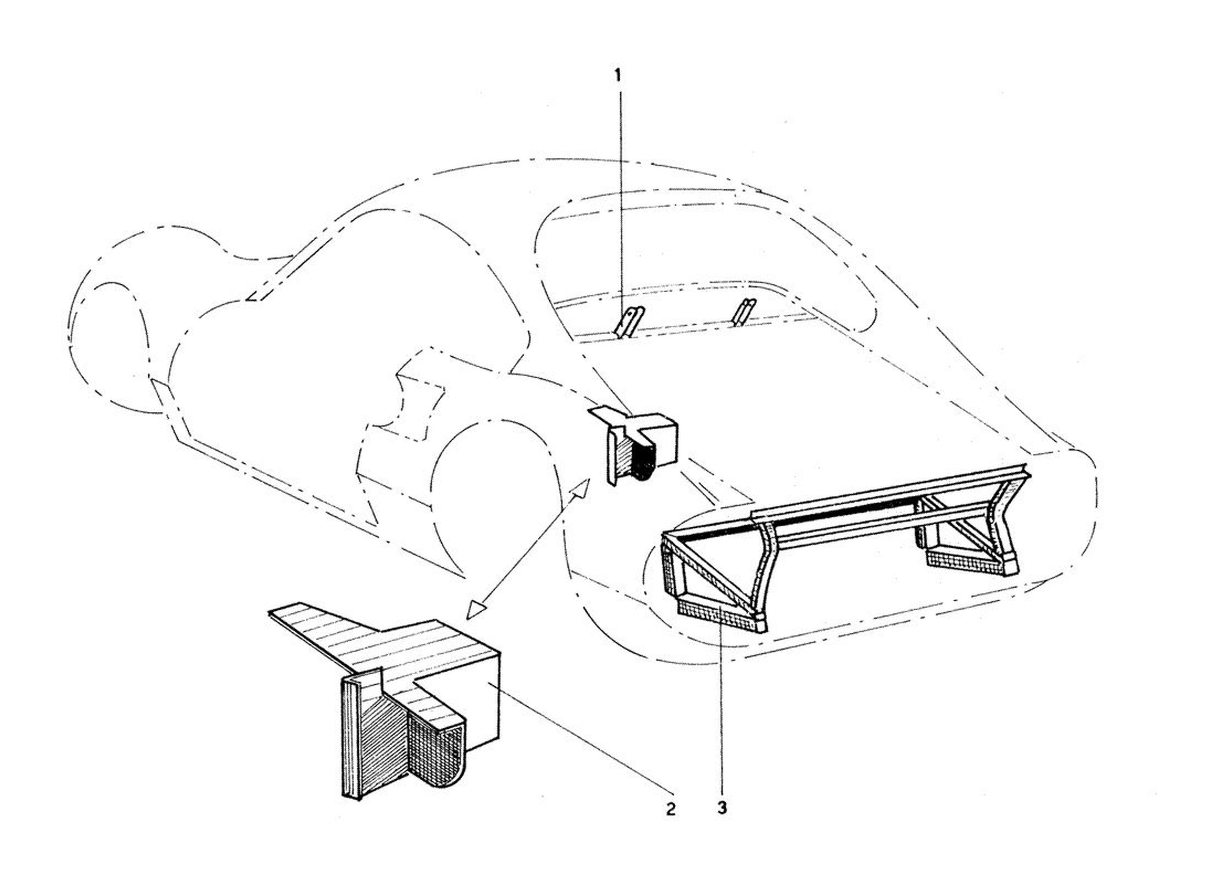 Schematic: Rear External Frame Work