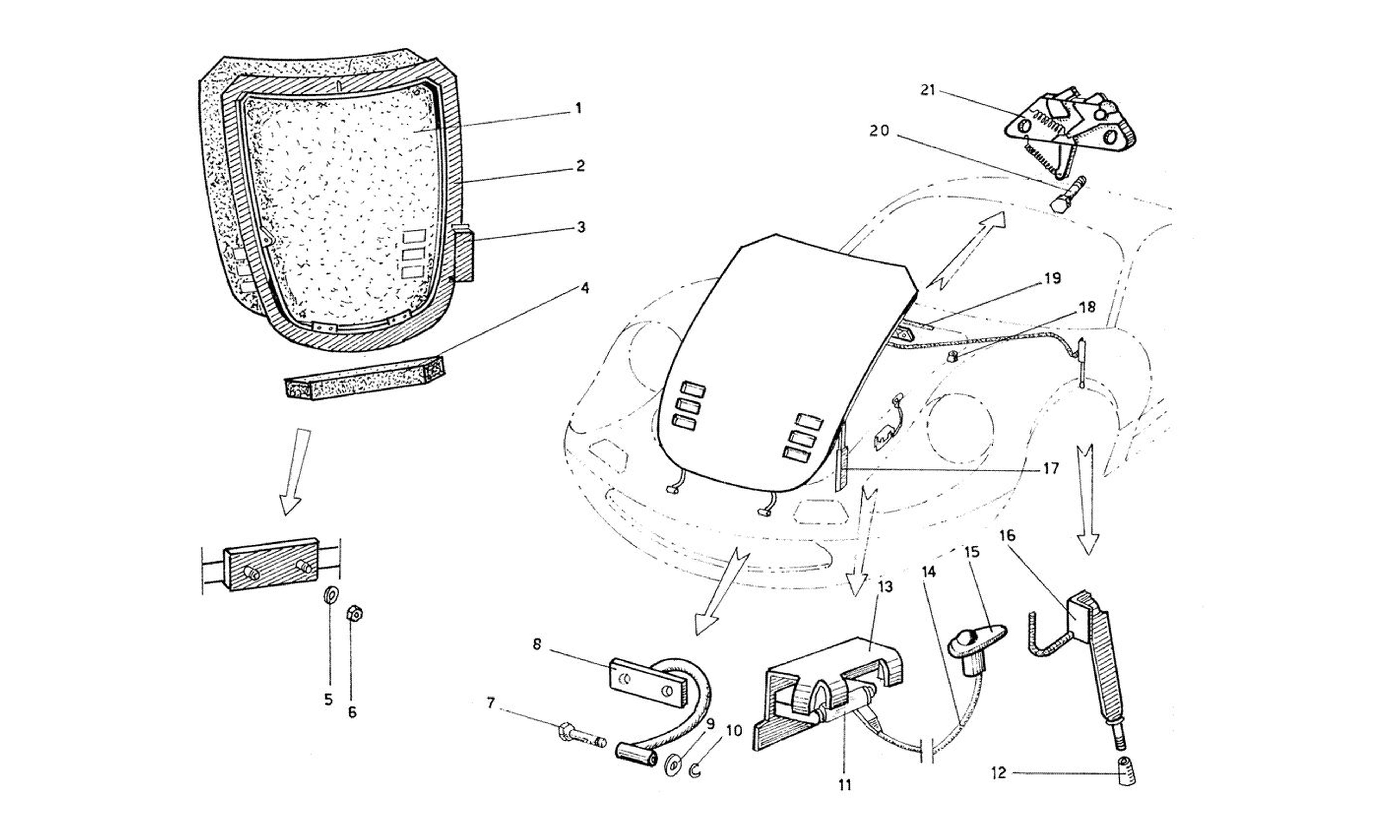 Schematic: Front Bonnet