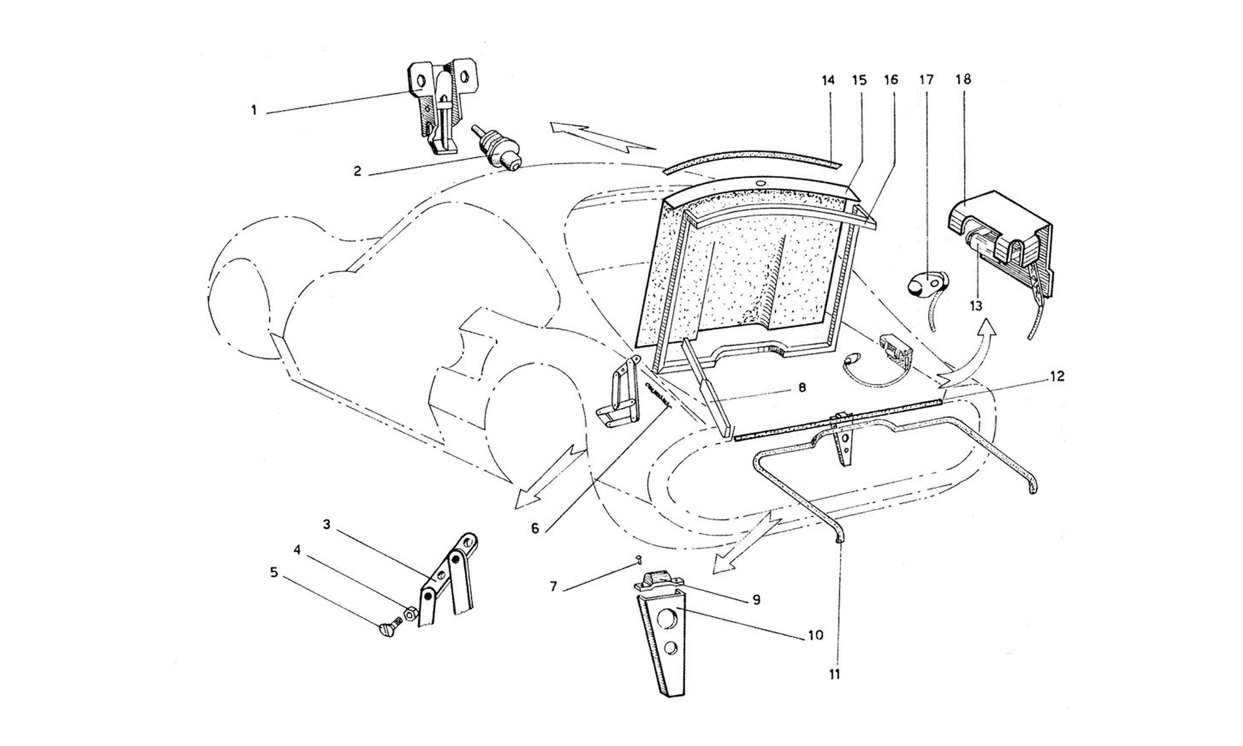 Schematic: Boot Lid