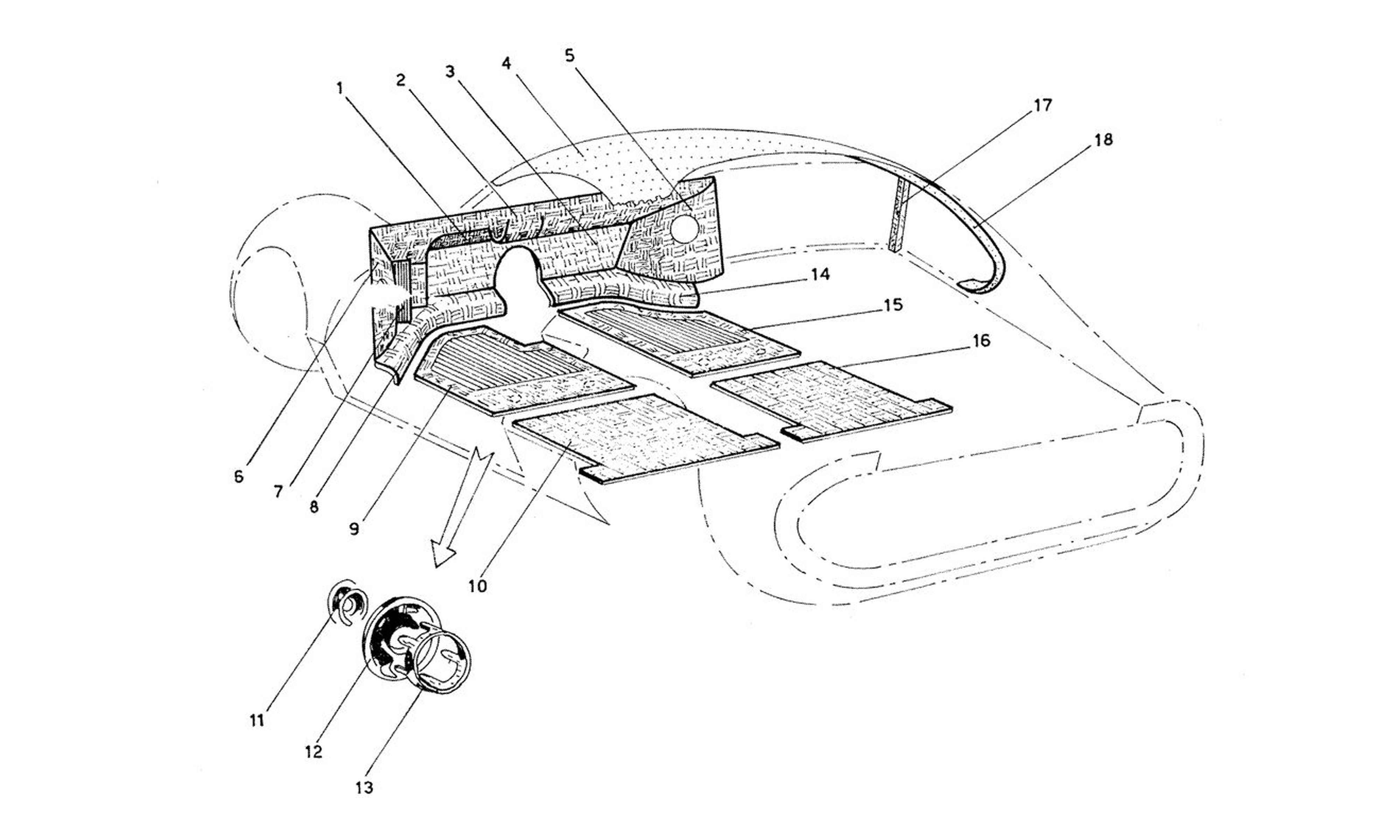 Schematic: Cabin Carpets