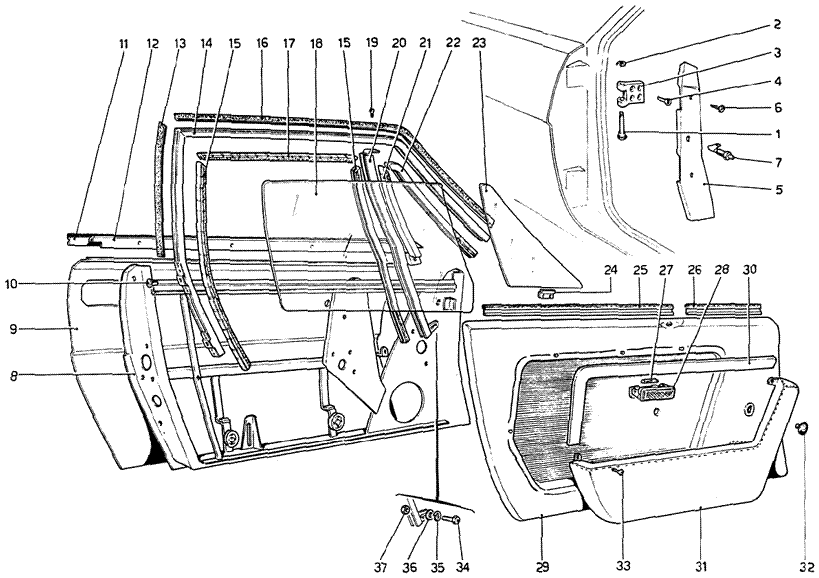 Schematic: Doors