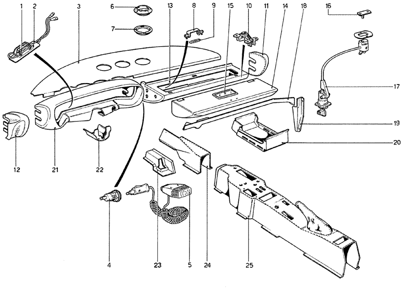 Schematic: Interior Trim And Accessories