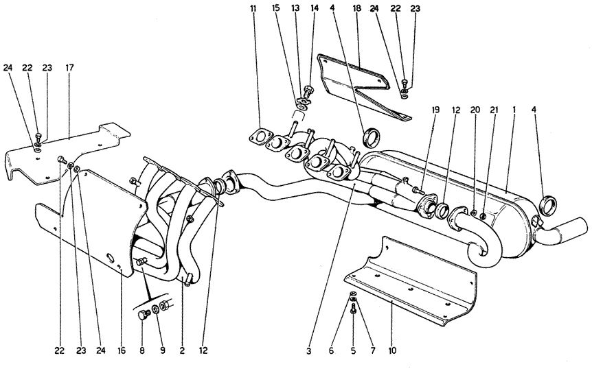 Schematic: Exhaust System