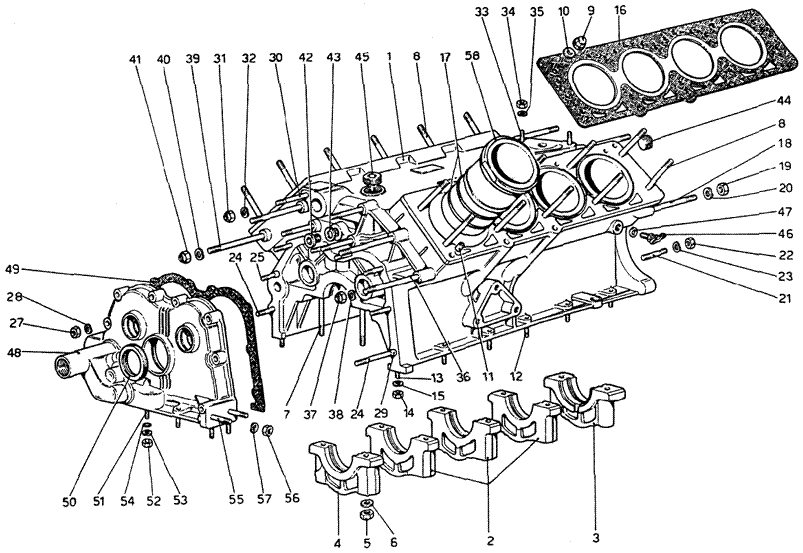 Schematic: Crankcase