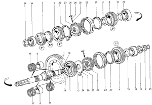 Lay Shaft Gears