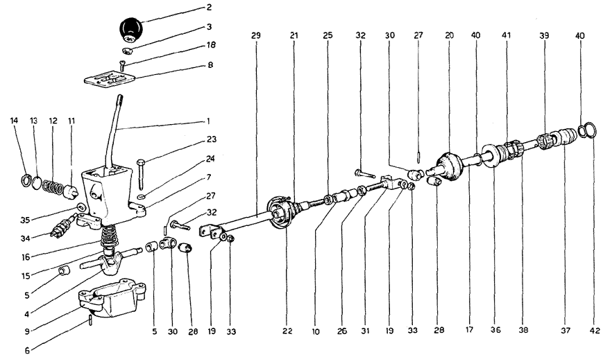 Schematic: Outside Gearbox Controls