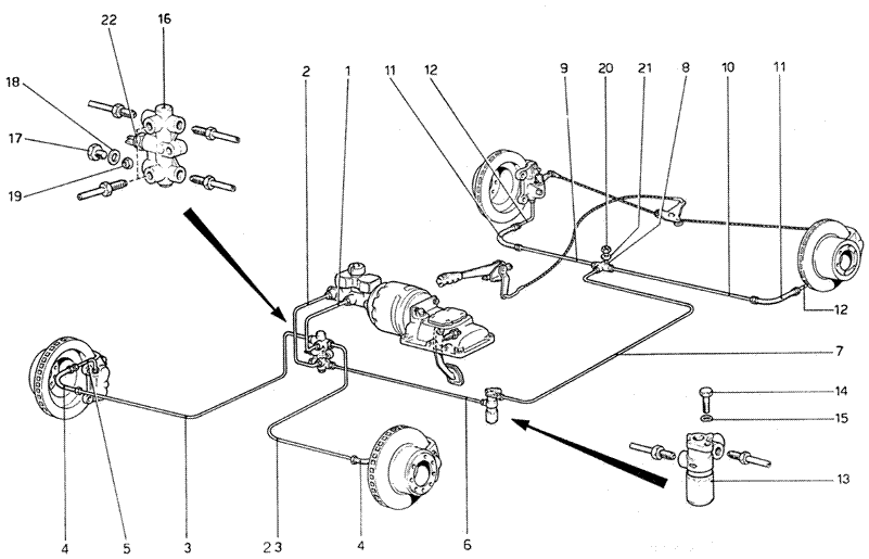 Schematic: Brake System