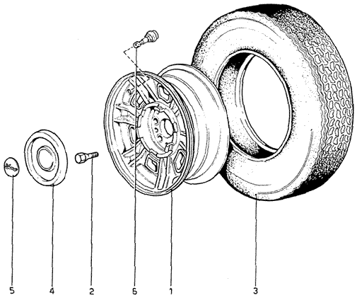 Schematic: Wheels