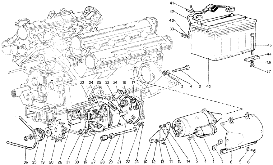 Schematic: Electric Generating System