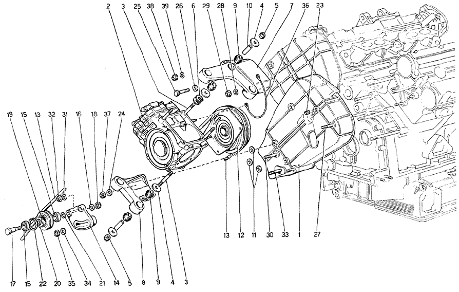 Schematic: Air Conditioning Compressor And Controls