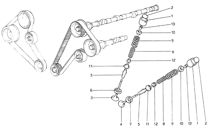 Schematic: Timing System - Tappets