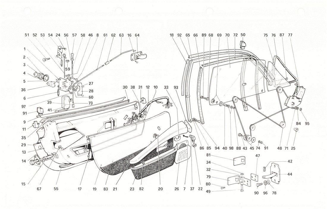 Schematic: Doors