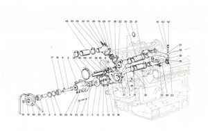 Water pump and pipings