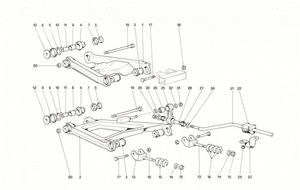 Rear suspension - Wishbones