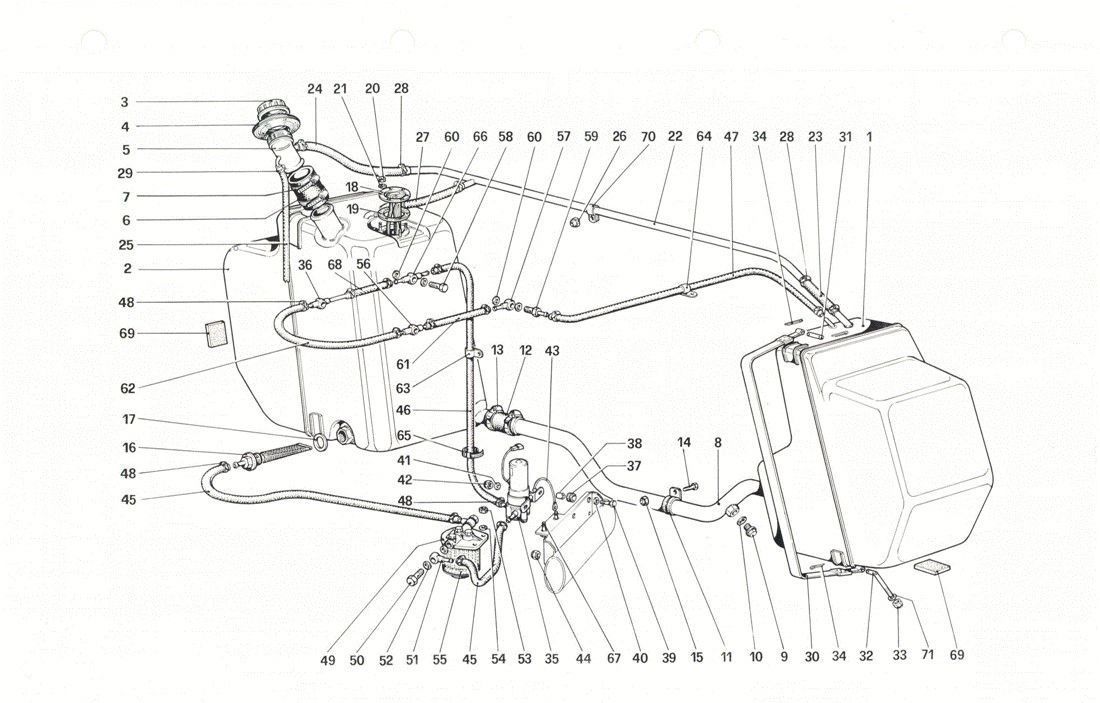 Schematic: Fuel system